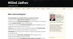 Desktop Screenshot of milindjadhav.com